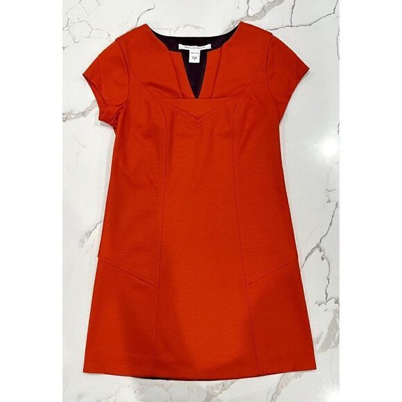 Diane von Furstenberg Valda Shift Dress Size 6 - Picture 1 of 7